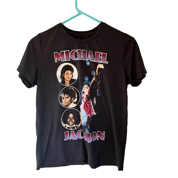 Michael Jackson Tshirt Small Woman Junior Mighty Fine - Picture 1 of 7